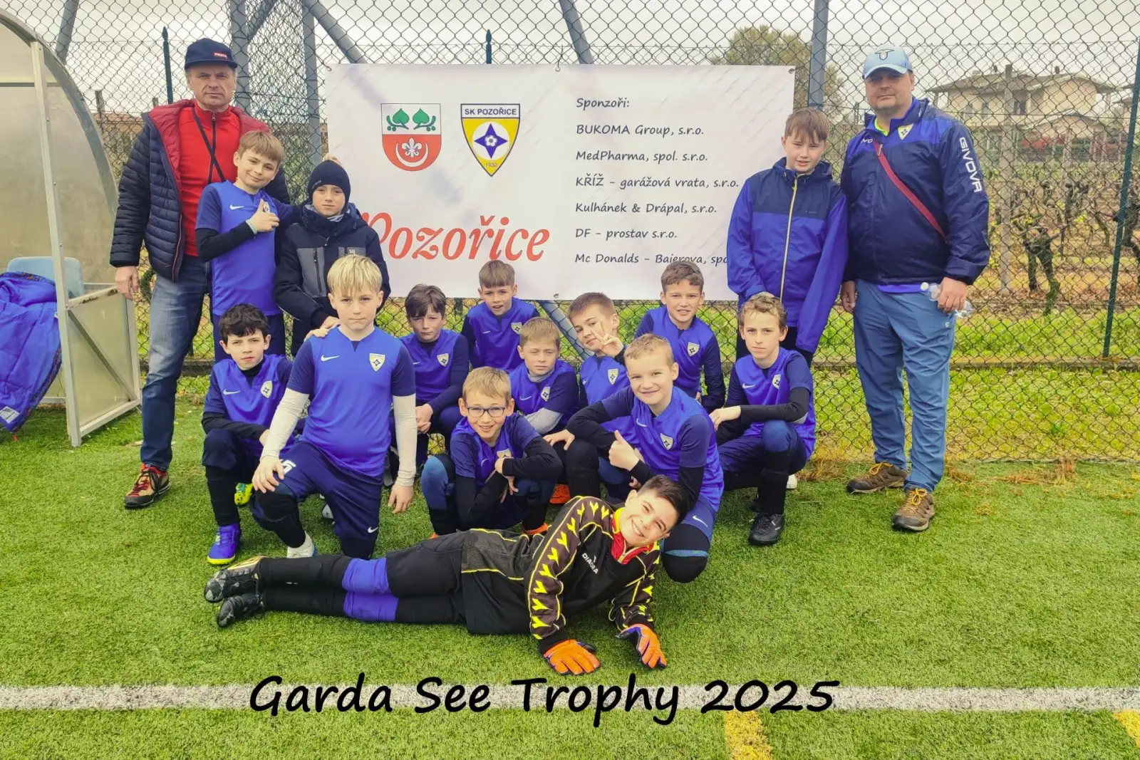 Turnaj U11 - GardaSee Trophy 2025 - Itálie, Lago di Garda