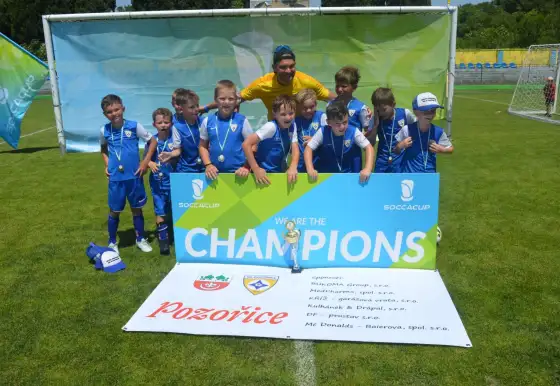 Třetí místo U9 - Soccacup 2025 - Chrovatsko,  Rovinj