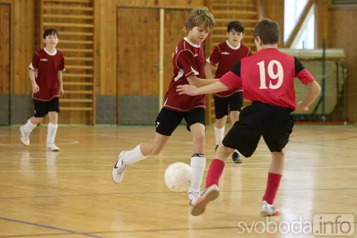 halový turnaj žáků ve Střelicích