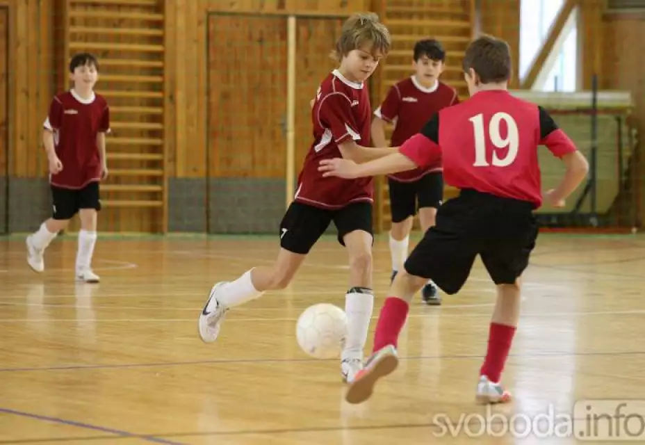 halový turnaj žáků ve Střelicích
