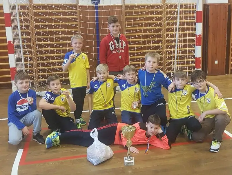 1. místo U11 na turnaji v Bílovicích