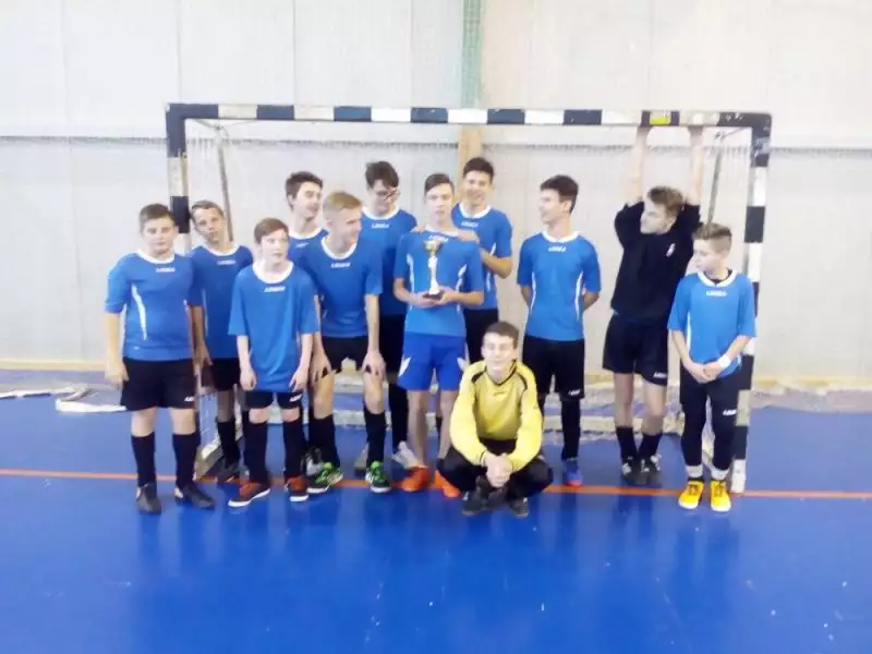 První místo na turnaji žáků - Křenovice 27.12.2017