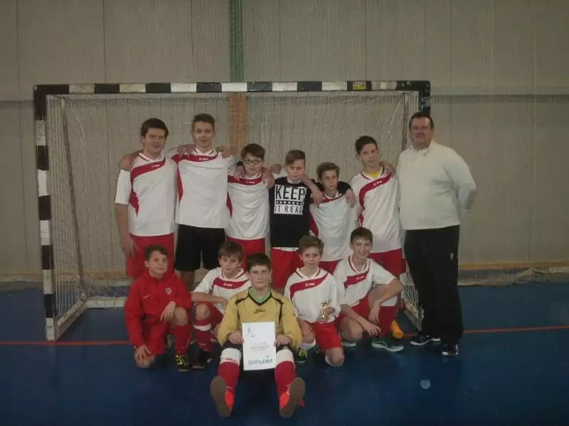 halový turnaj žáků v Křenovicích 28.12.2015